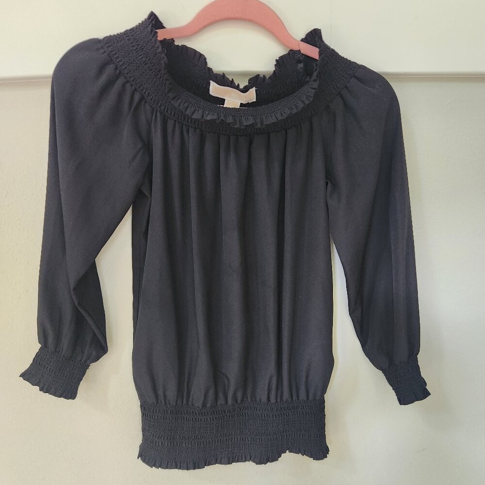 Michael Kors off the shoulder blouse